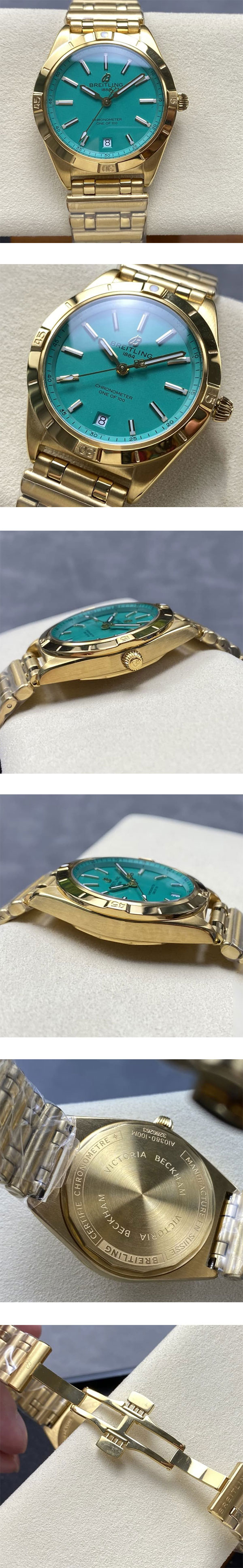 【BLS工場 ブライトリングコピー】クロノマット オートマチック 36 ヴィクトリア ベッカム K103801A1L1K1